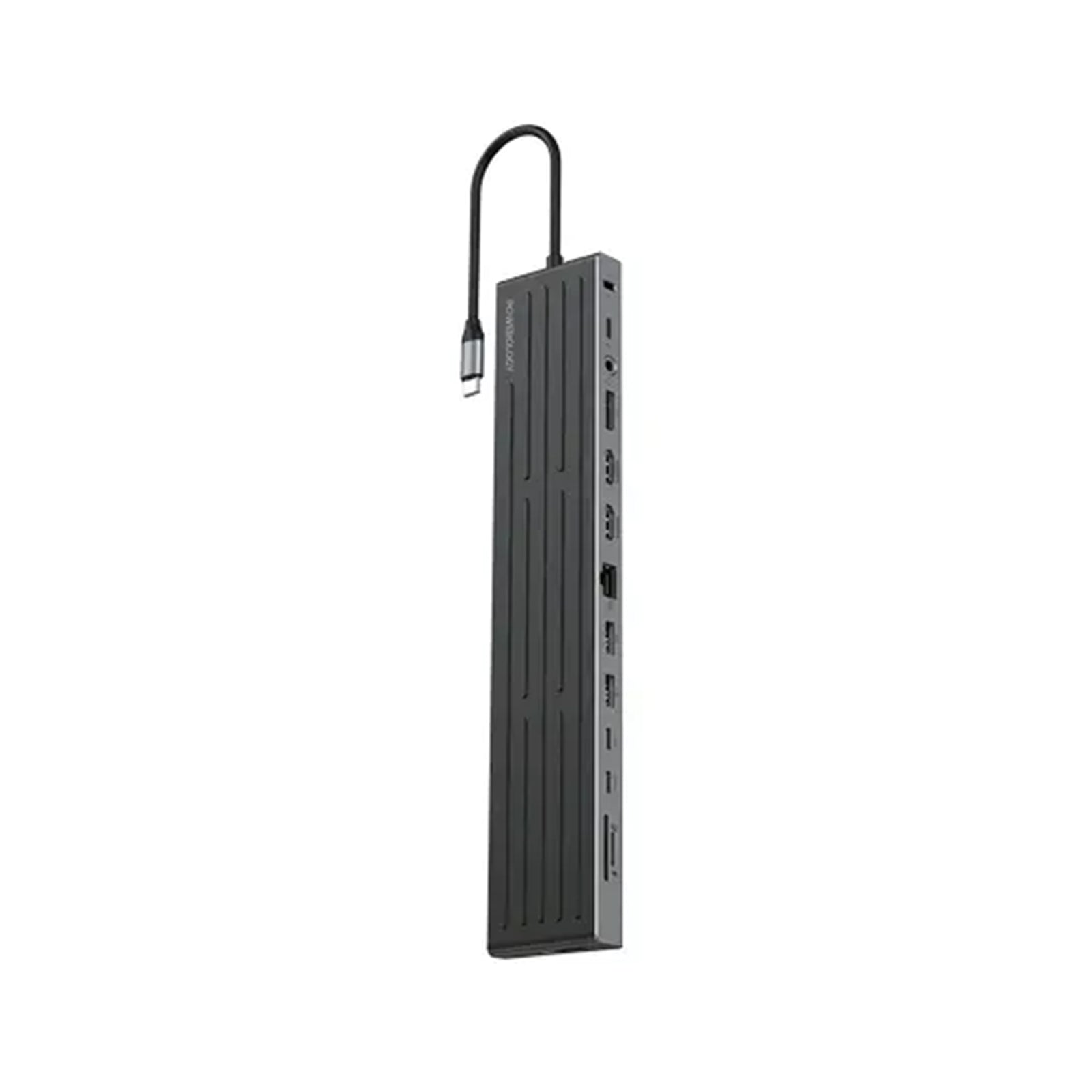 Powerology Nexis 13 In 1 Multi-Display USB-C Hub Black POWEROLOGY